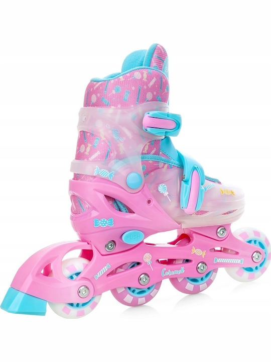 Raven Inline Einstellbar Rollers Rosa Erwachsene/Kinder