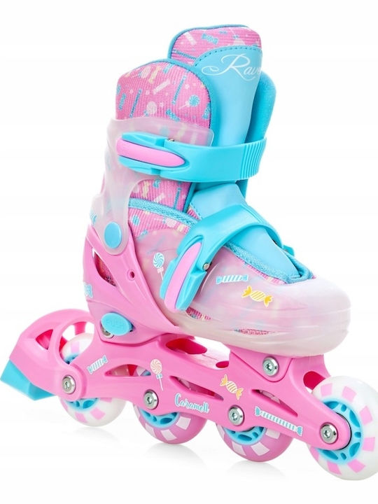 Raven Inline Einstellbar Rollers Rosa Erwachsene/Kinder