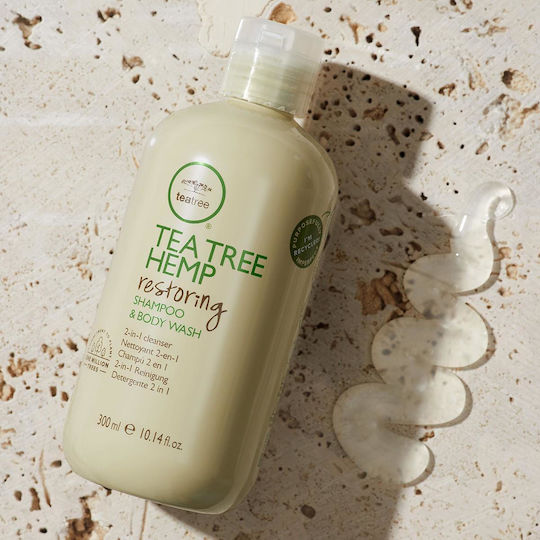 Paul Mitchell Tea Tree Hemp Tonifiant Gel De Duș Cremos Cu Miros De Citrice 300ml