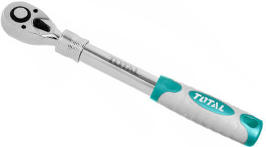 Total Ratschen 72 Zähne mit Vierkant 1/2" Länge 45cm.