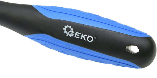 Geko Καστάνια 72 Δοντιών με Καρέ 1/2" Μήκους 24.6εκ.