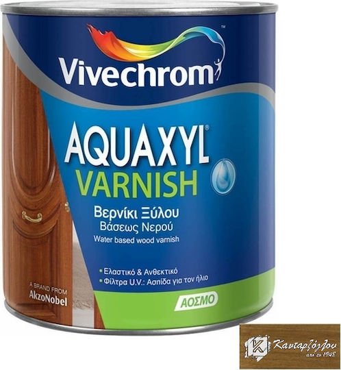 Βερνίκι Ξύλου Νερού Vivechrom Aquaxyl Varnish Gloss Αχρωμο 2,5 L 80445 80445