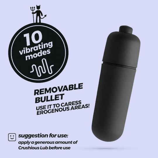 Crushious Der Pet Mini Klassischer Vibrator Rot