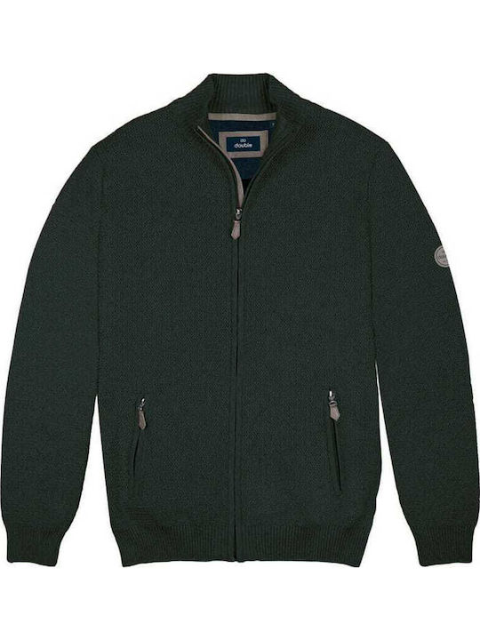 Herren Strickjacke Forest Green