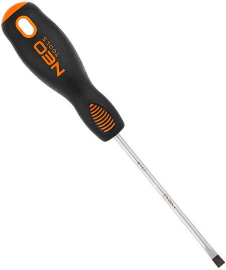 Neo Tools Μαγνητικό Κατσαβίδι Ίσιο με Μέγεθος Μύτης 5.5mm