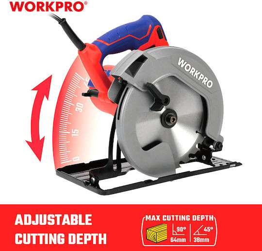WorkPro Eintauchkreissäge 1700W