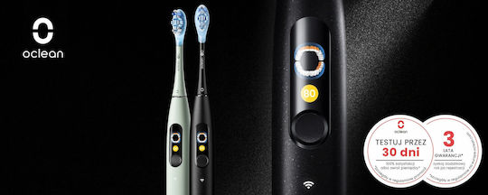 OClean Electric Toothbrush with Pressure Sensor Black