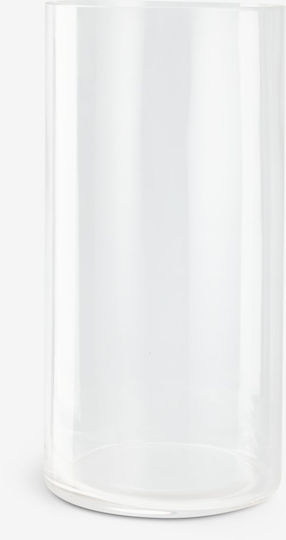AGC Dekorative Glasvase Transparente Größe 20xH80cm