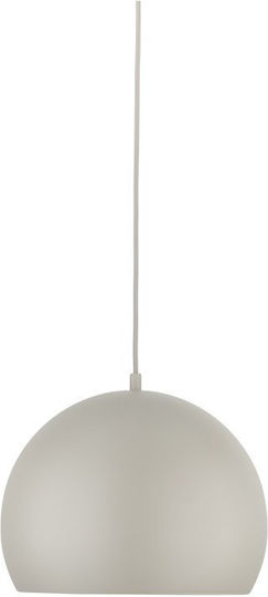TK Lighting Κρεμαστό Φωτιστικό Μπεζ με Ντουί E27 27x160εκ.