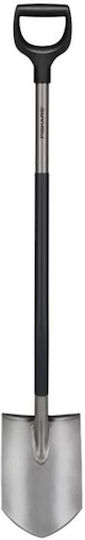 Fiskars Φτυάρι με Κοντάρι 124.9cm και Πλαστική Λαβή