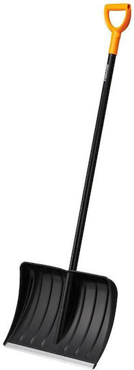 Fiskars Φτυάρι Χιονιού με Κοντάρι 155cm και Πλαστική Λαβή