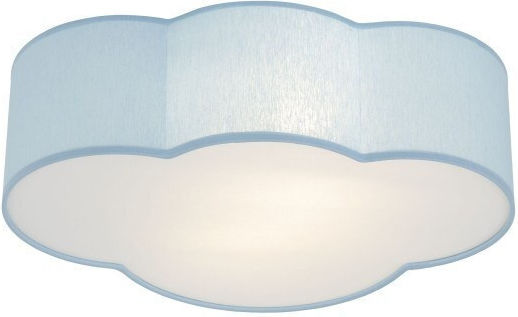 TK Lighting Einfaches Licht Kinderdeckenleuchte Deckenleuchte montieren 15W mit Fassung E27 Rosa
