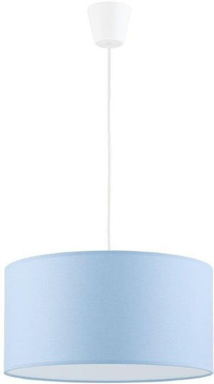 TK Lighting Rondo Einfaches Licht Kinderdeckenleuchte Deckenleuchte 25W mit Fassung E27 Pink 40cm