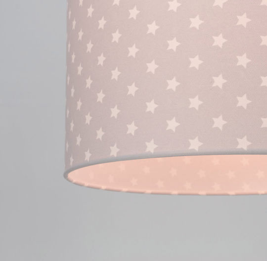 Veis Hesperis Stars Einfaches Licht Kinderdeckenleuchte Deckenleuchte 60W mit Fassung E27 Gray