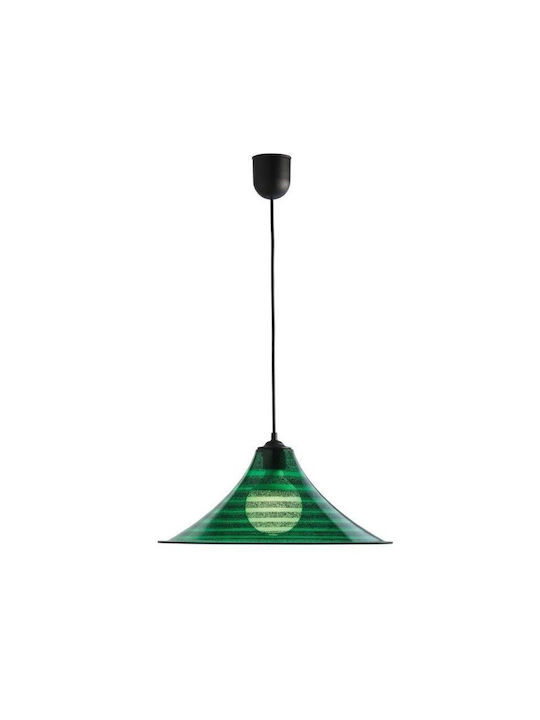 ArkoLight Kids Plastic Single Ceiling Light E27 Plexiglass Orange 25W 38x24cm