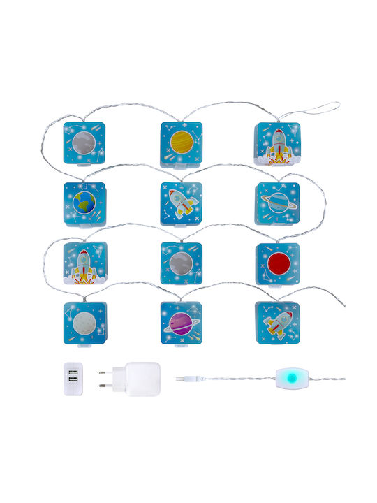 Ango Led Garland Plastic Kids Wall Light