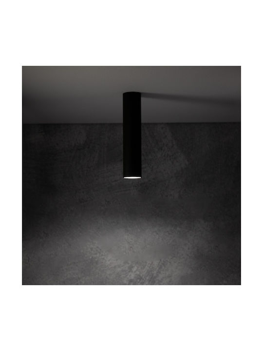 Nowodvorski Fourty S Single Spot with Socket GU10 in Black Color