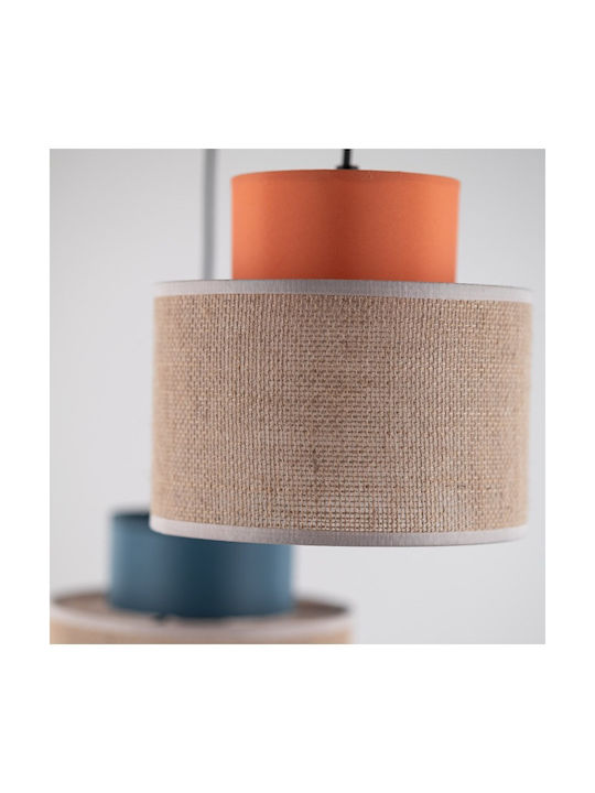 TK Lighting Lustră Multicolor cu Dulie E27 35x110cm.