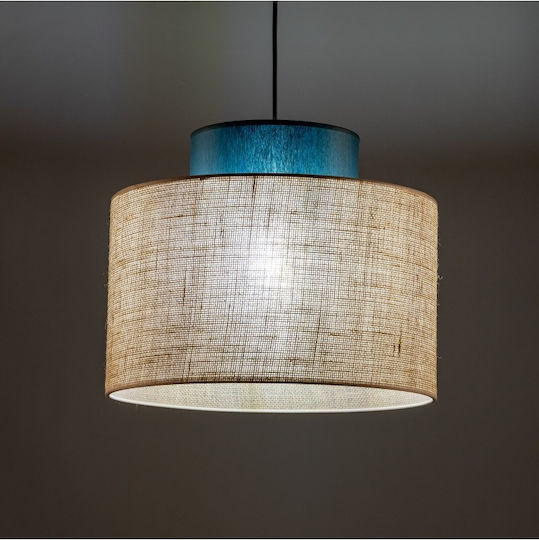TK Lighting Κρεμαστό Φωτιστικό Πράσινο με Ντουί E27 38x170εκ.