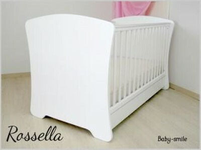 Baby Smile Πολυμορφική Κούνια Rossella Λευκή