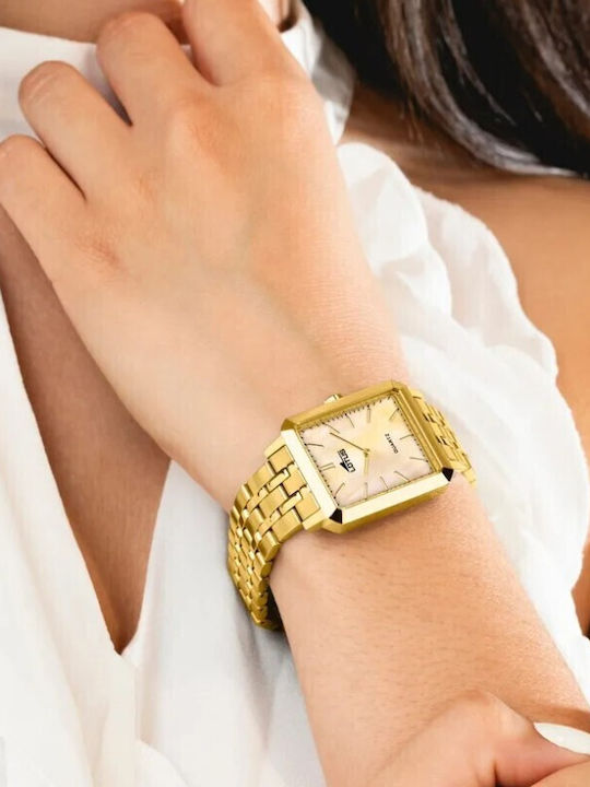 Lotus Watches Women's Watch with Gold Metal Bracelet