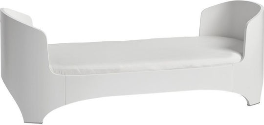 Leander Cabriolet Cuna Pat Alb