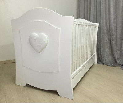 Baby Smile Κούνια Bellina Λευκή