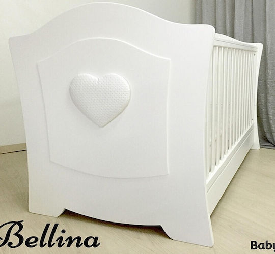 Baby Smile Κούνια Bellina Λευκή