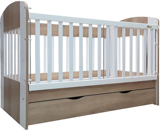 Beboulino Babybett Perseus Beige mit Schublade