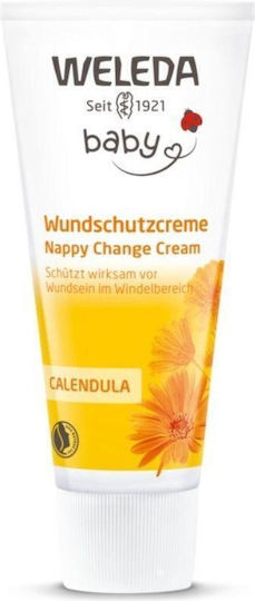 Weleda Calendula Shampoo & Body Wash 200ml & Diaper Change Cream 75ml