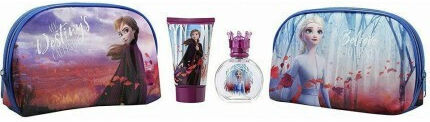 Frozen Kids Eau de Toilette Set With Shower Gel 100ml & Bag 50ml