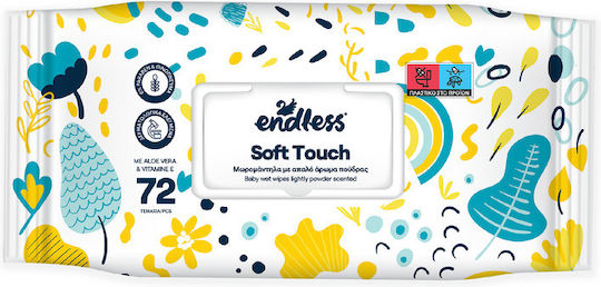 Endless Babytücher ohne Alkohol 72Stk