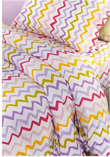 Guy Laroche Kinderbettbezug Einzel Baumwolle Pinky 165x225cm