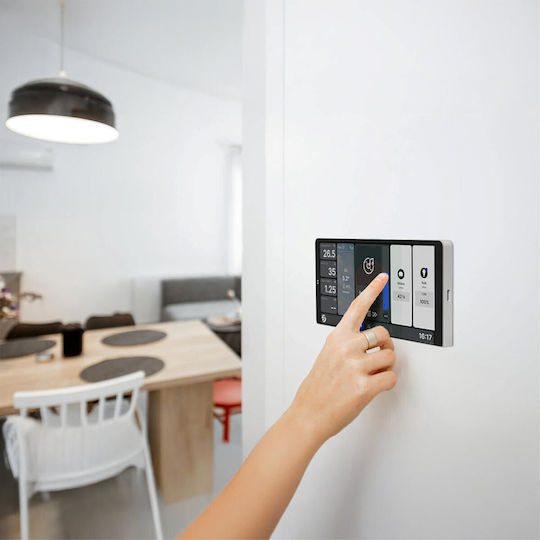 Shelly Display Analog Thermostat Raum Intelligent mit Touchscreen und WLAN