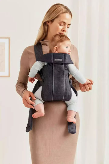 BabyBjorn Classic Carrier Mini 3D Mesh Anthracite with Maximum Weight 11kg
