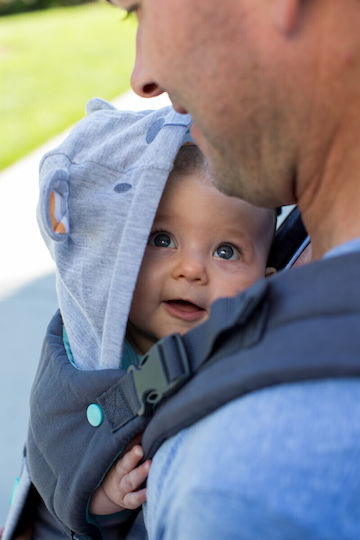 Infantino Classic Carrier Cuddle Up Gray