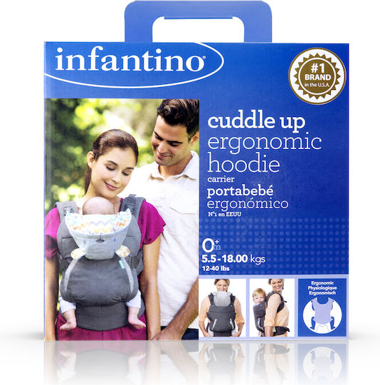 Infantino Classic Carrier Cuddle Up Gray