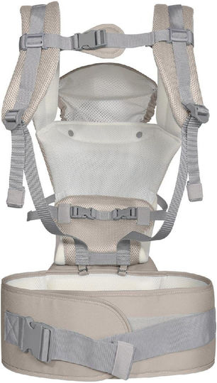 Kikka Boo Classic Carrier Chloe Mesh Beige with Maximum Weight 15kg