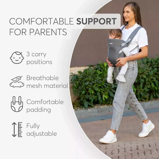 Kikka Boo Classic Carrier Myra Mesh Mint with Maximum Weight 9kg