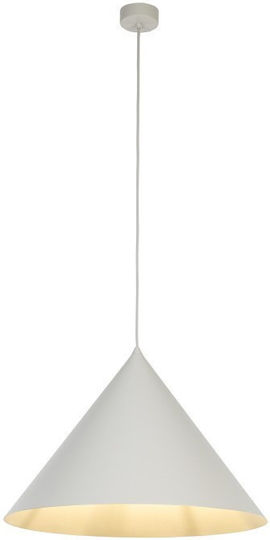TK Lighting Висящо Осветително Тяло Бял