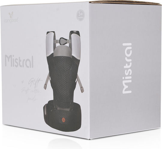 Cangaroo Κλασικός Μάρσιπος Mistral black με Μέγιστο Βάρος 15kg