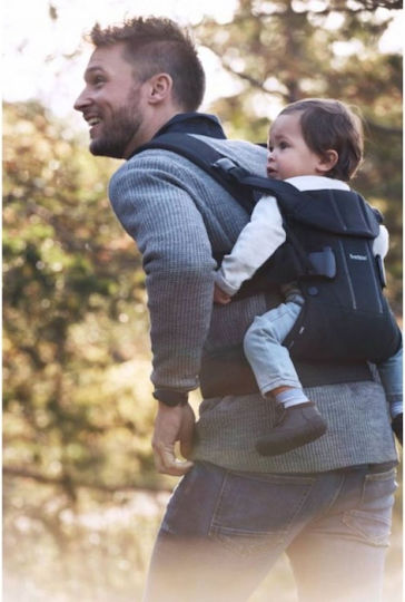 BabyBjorn Κλασικός Μάρσιπος One Woven Μαύρο