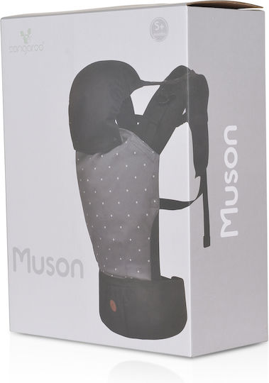 Cangaroo Clasic Sling Muson Muson black cu Greutate Maximă 15kg