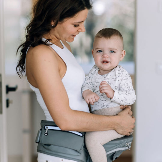 FreeOn Klassischer Tragesack Gray mit Maximalgewicht 15kg