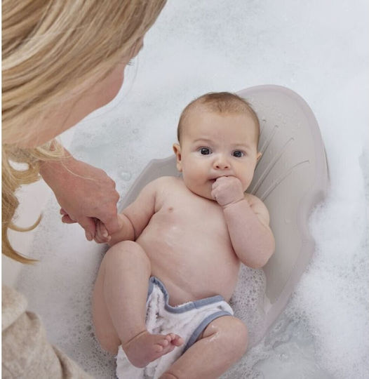 Shnuggle Dolu Baby Badewannen Anatomische Unterstützung in Grau
