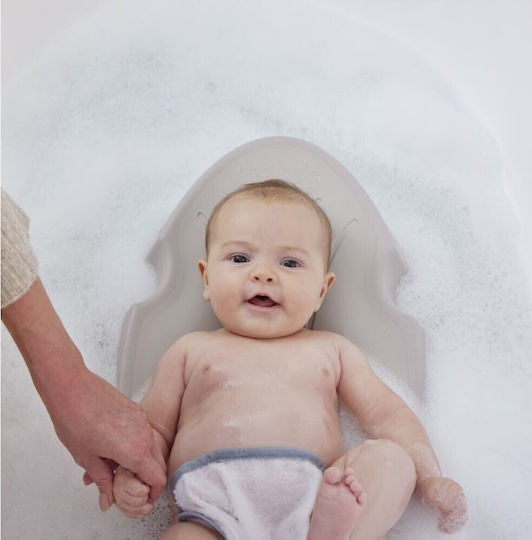 Shnuggle Dolu Baby Badewannen Anatomische Unterstützung in Grau