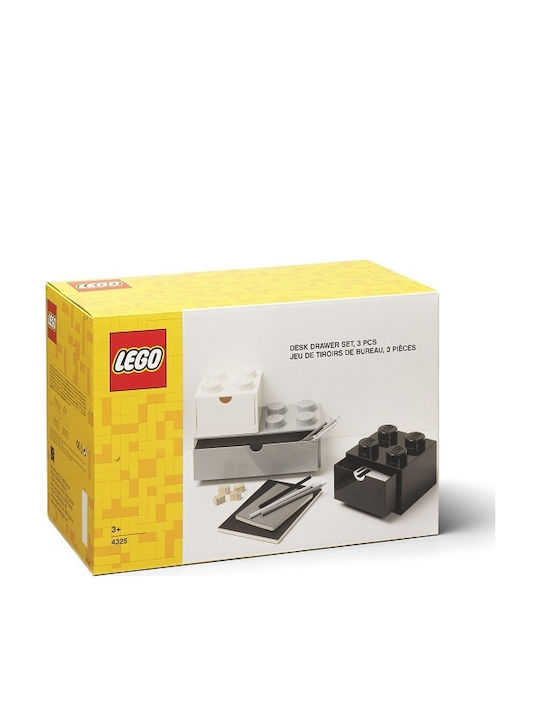 LEGO Children's Storage Box made of Plastic White 3pcs
