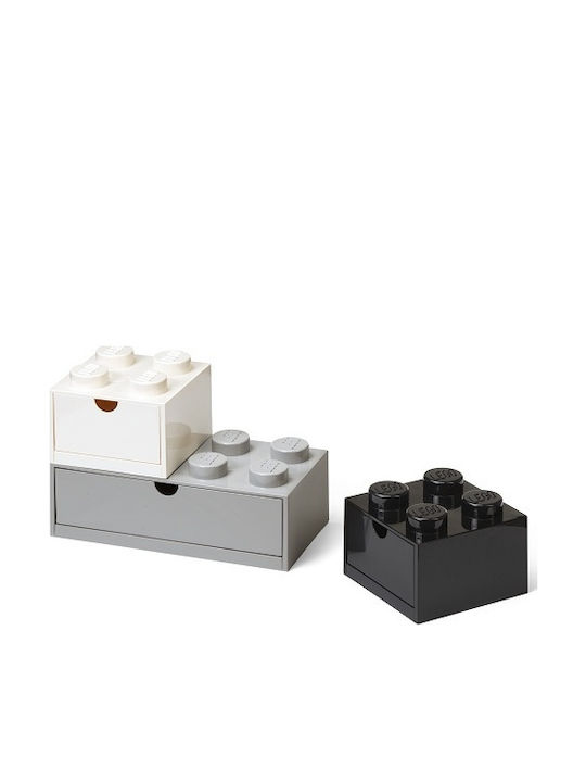 LEGO Children's Storage Box made of Plastic White 3pcs