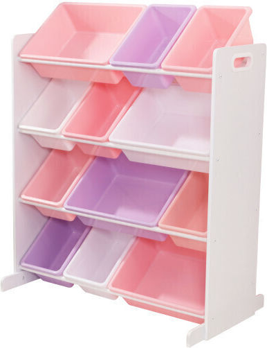 Kidkraft Παιδικό Κουτί Αποθήκευσης από Ξύλο Sort It & Store It Bin Unit Πολύχρωμο 83x48x92cm