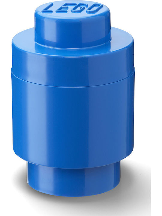 LEGO din Plastic 1 Round Albastru 12x12x12cm 1buc